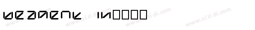 segment 14字体转换